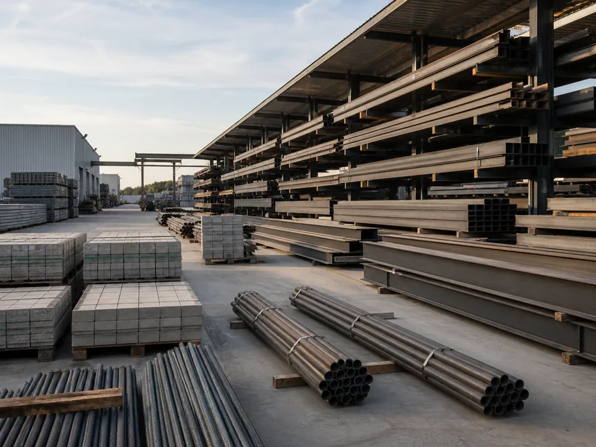 ARMATURA building materials supply yard